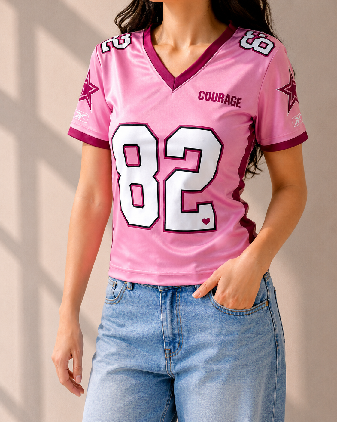 Pink Summer Sports Tee - Image 4